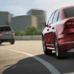 2019 VW Passat on the Road