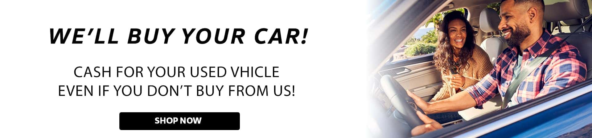 We’ll buy your car!