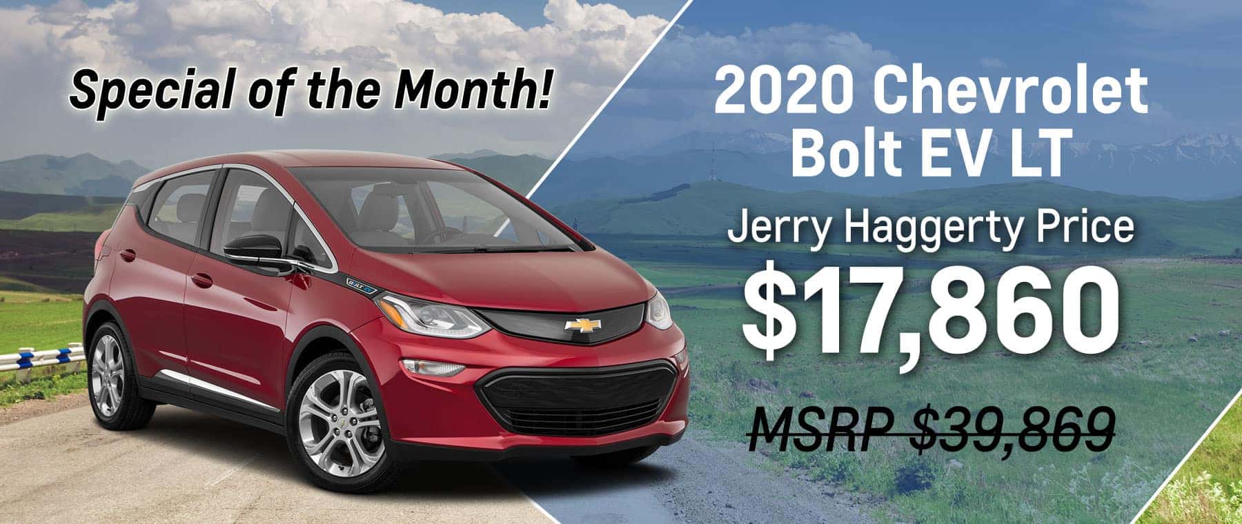 2020 Bolt EV LT April 2021 Offer