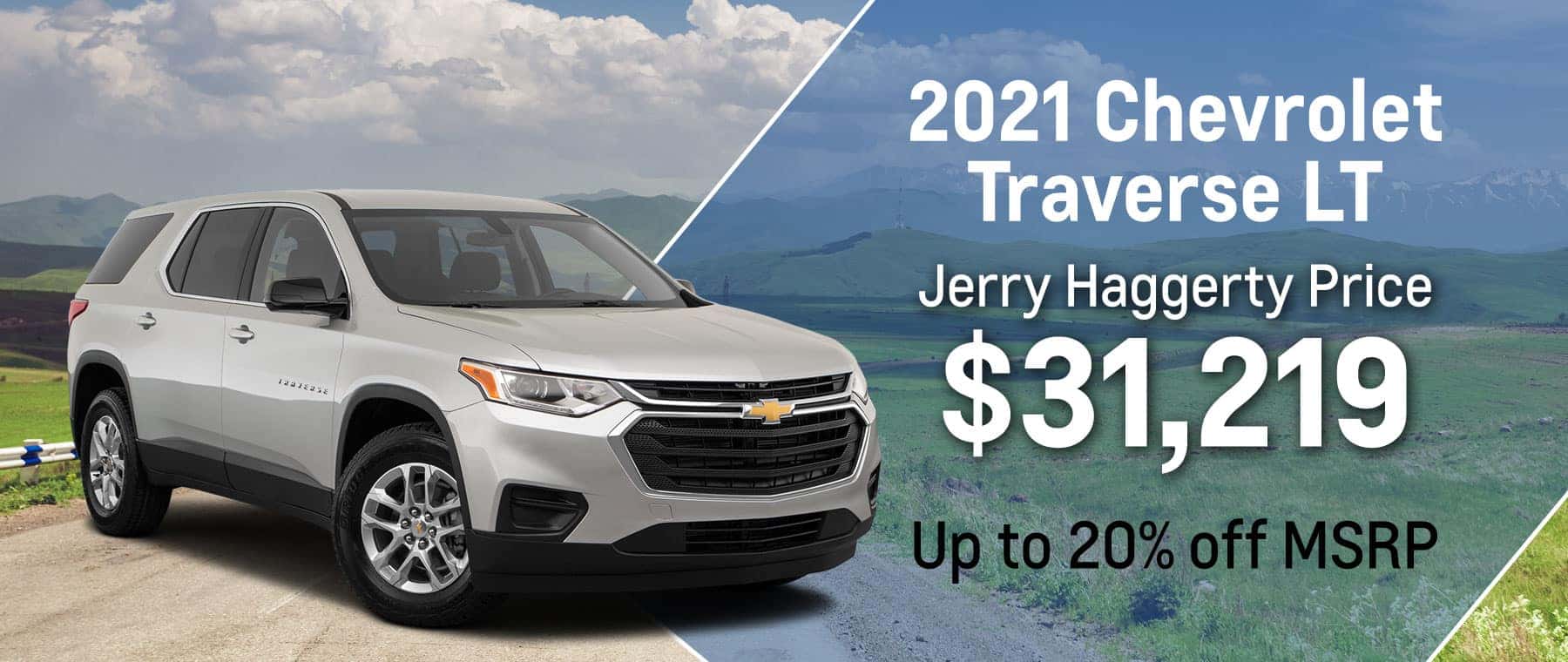 2021 Traverse LT April 2021 Offer
