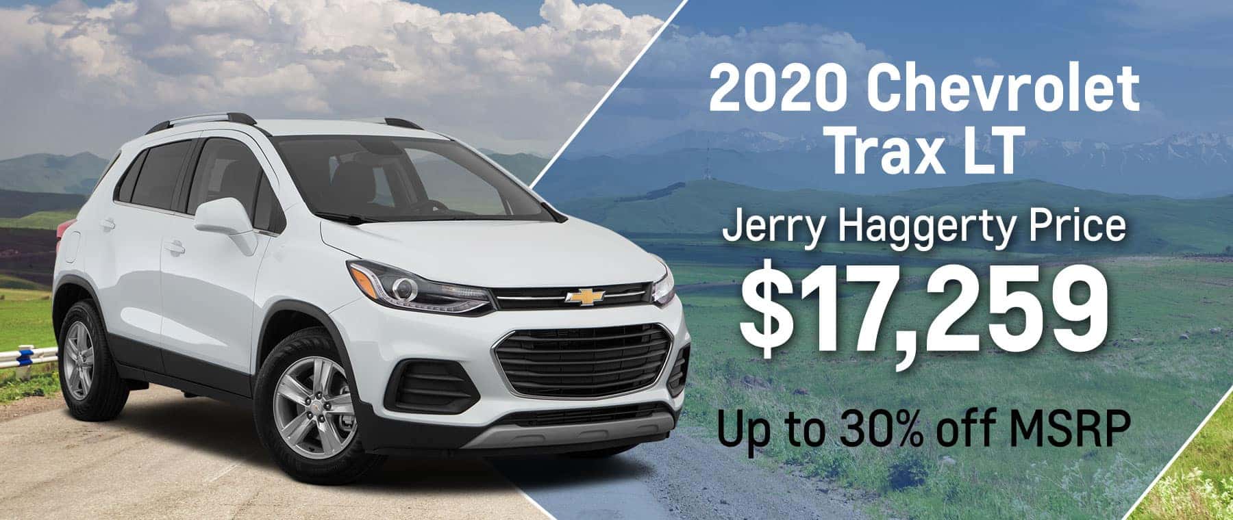 2020 Trax LT April 2021 Offer