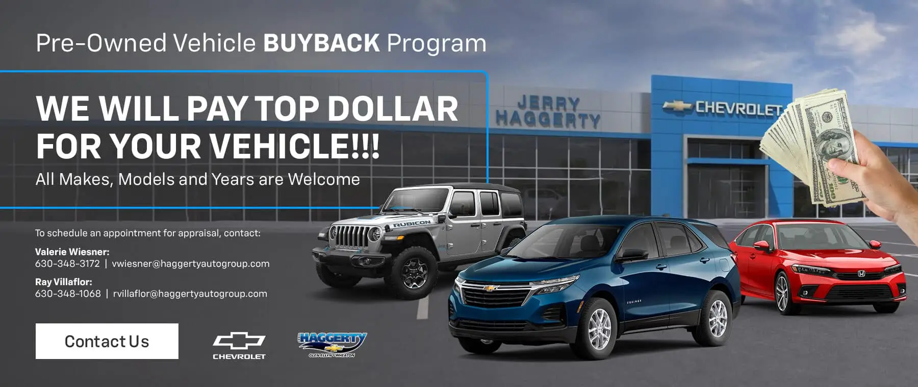 Chevrolet – March ’24 – Buyback Program – Slider MSJHAGCH0324 Desktop