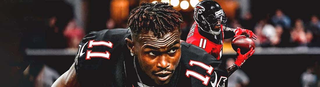 : 2018 Absolute Football Covering Ground #6 Julio Jones