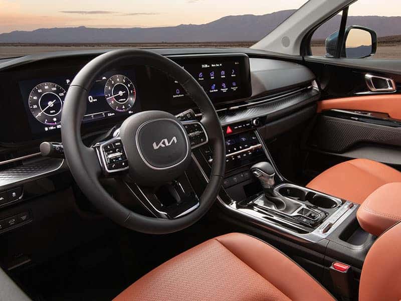 2023 Kia Carnival interior features and equipment