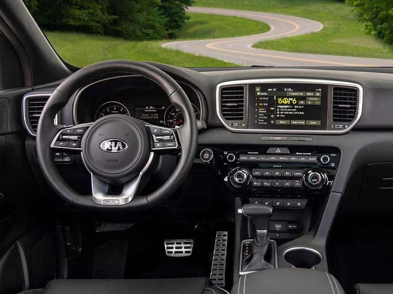 New 2024 Kia Sportage interior comfort features and technology