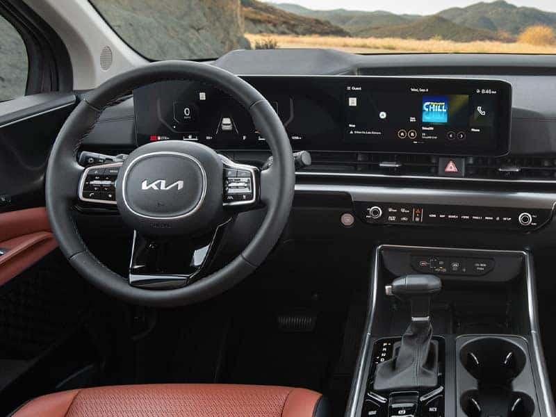 New 2025 Kia Carnival MPV Minivan Interior Comfort Features and Technology