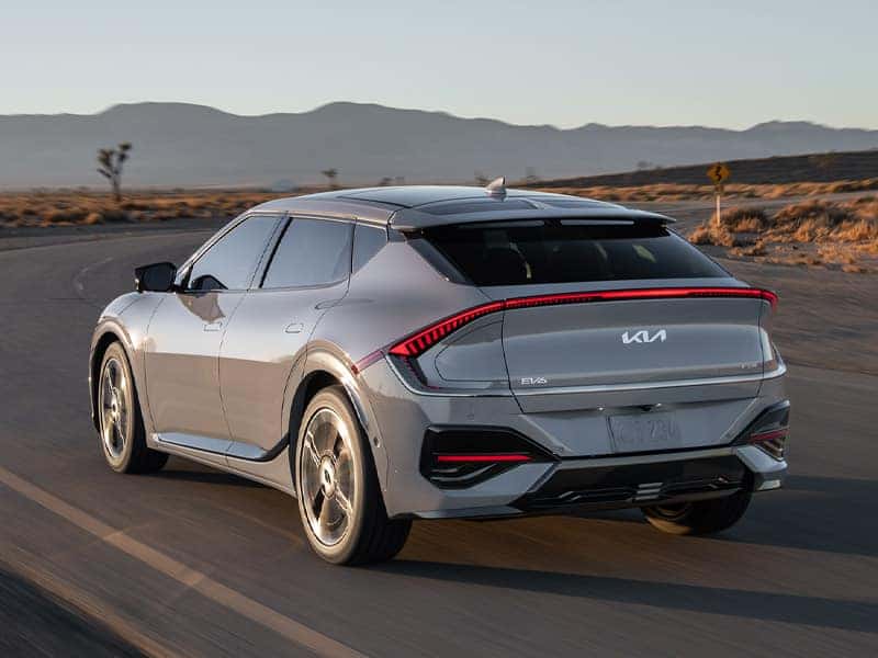 New 2025 Kia EV6 Fully-Electric Compact Crossover Electric Performance and Range
