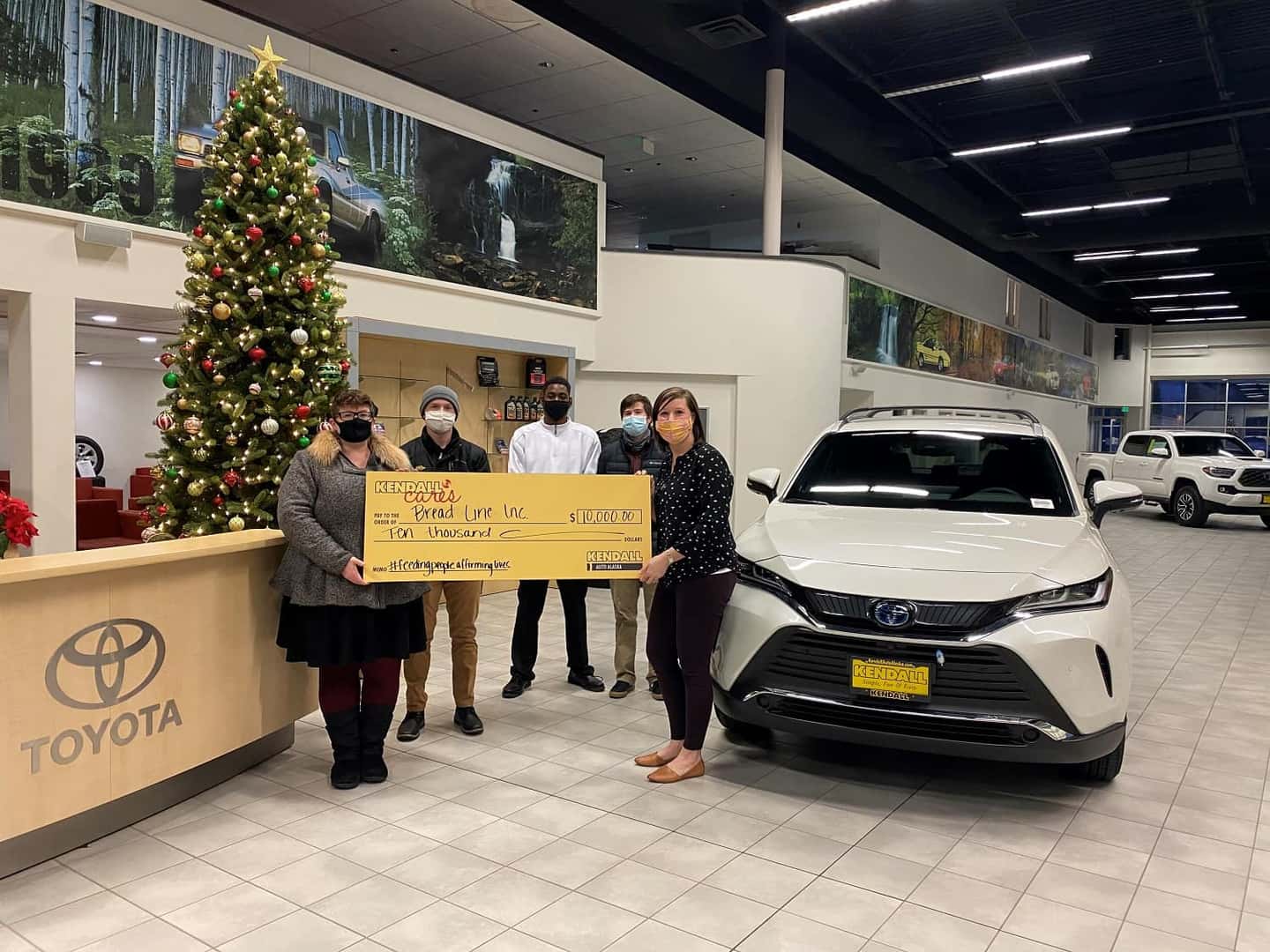 Toyota Fairbanks Supports Bread Line | Kendall Auto Alaska