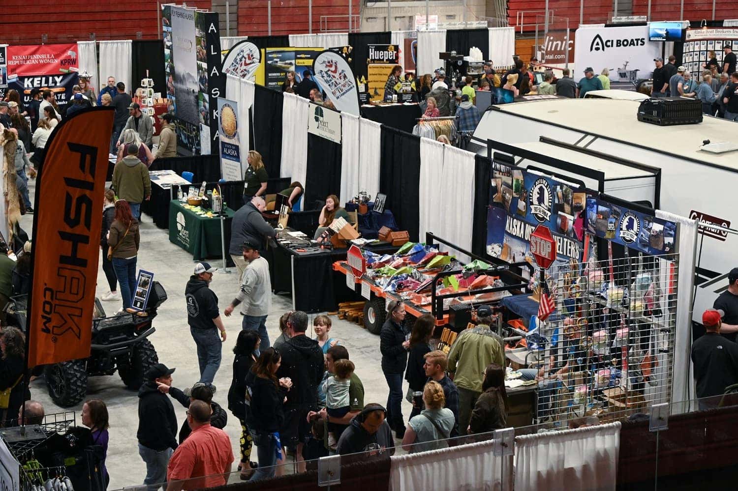 Kendall at the Kenai Peninsula Sport & Rec Trade Show Kendall Auto Alaska