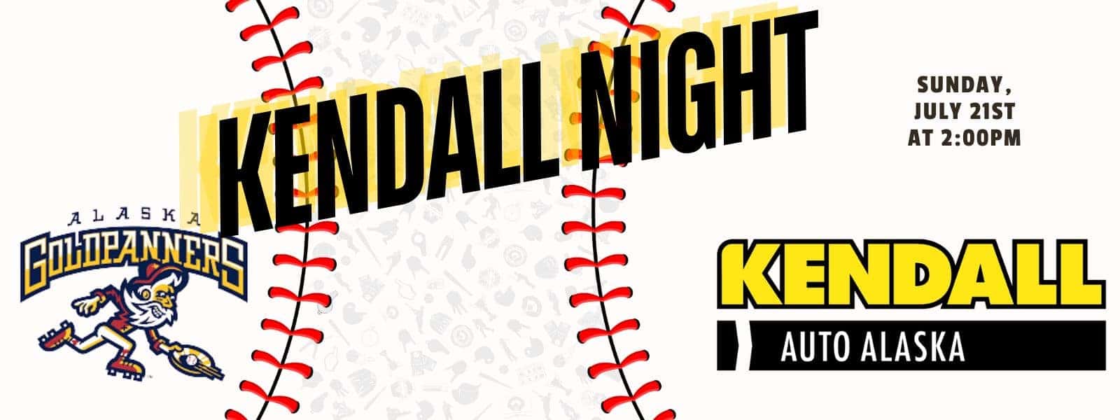 Goldpanners and Kendall Auto Alaska Night at the Field
