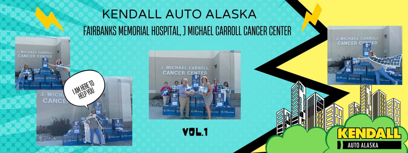 Kendall Auto Alaska Donates Blankets to Fairbanks Memorial Hospital
