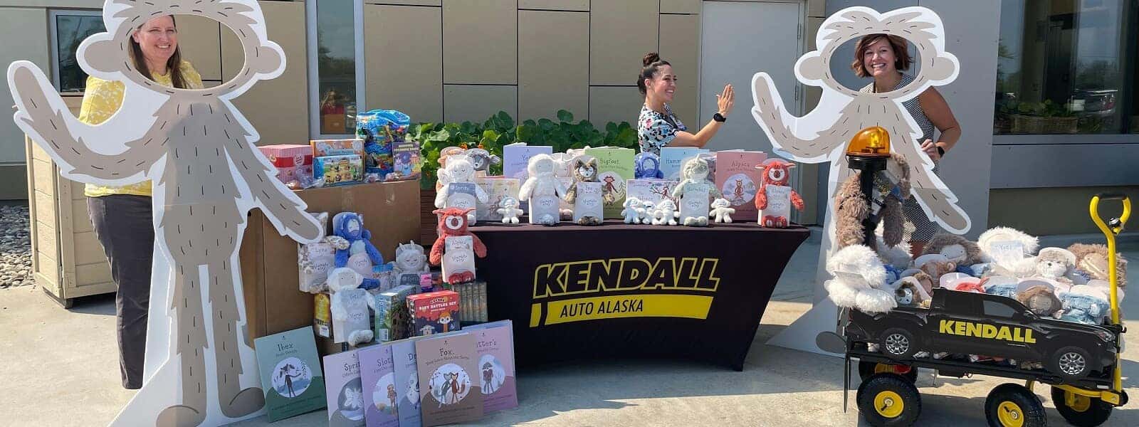 Kendall Auto Alaska Presents Donated Items to Fairbanks Memorial Hospital