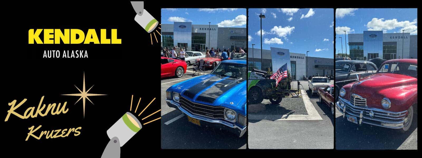 Kendall Auto Alaska Car Show with Kaknu Kruzers