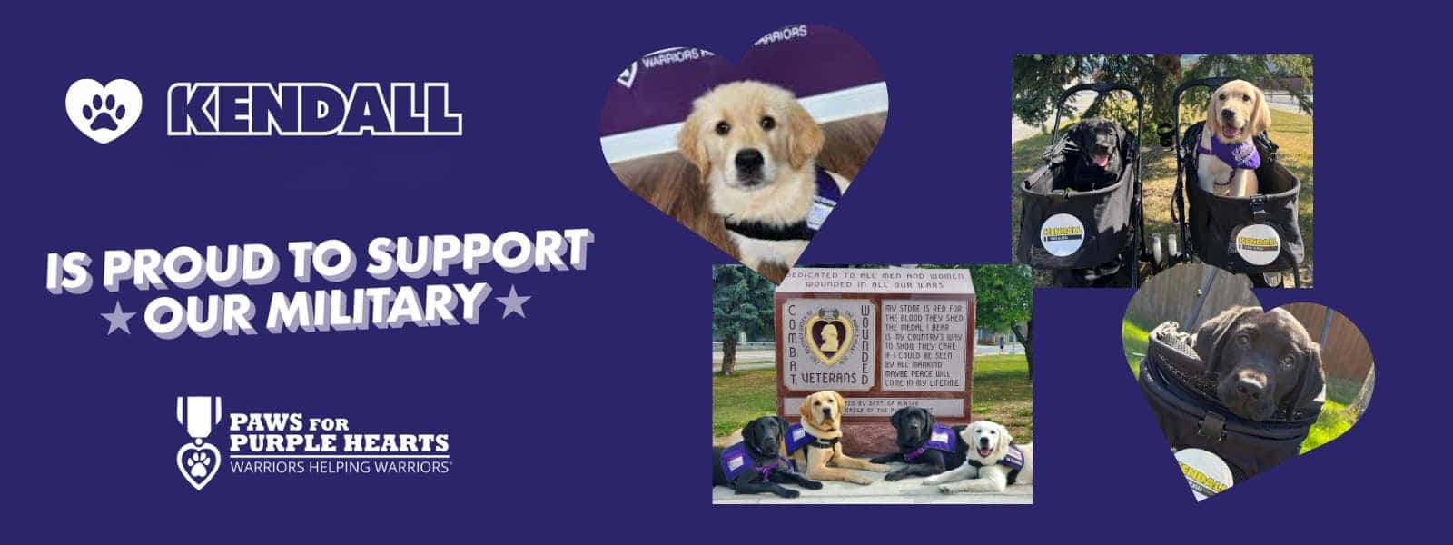 Paws For Purple Hearts