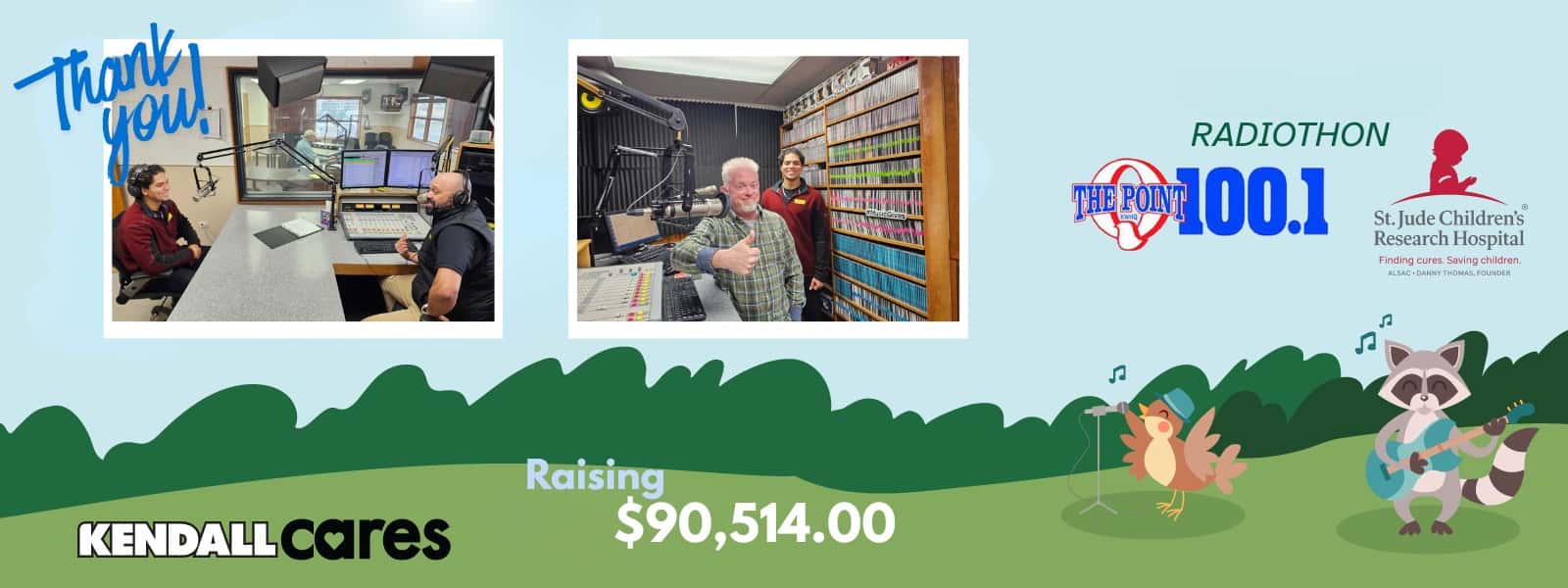 Raising $90,514 for St. Jude