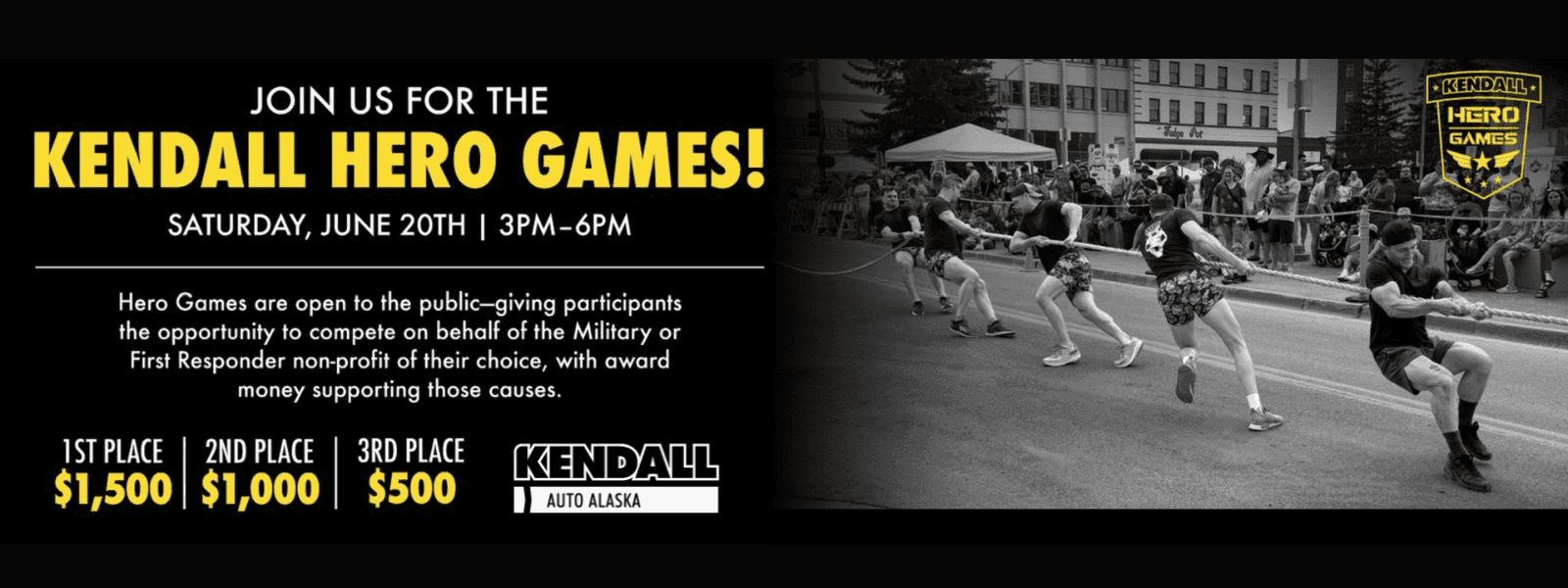 2026 Kendall Hero Games at the Midnight Sun Festival