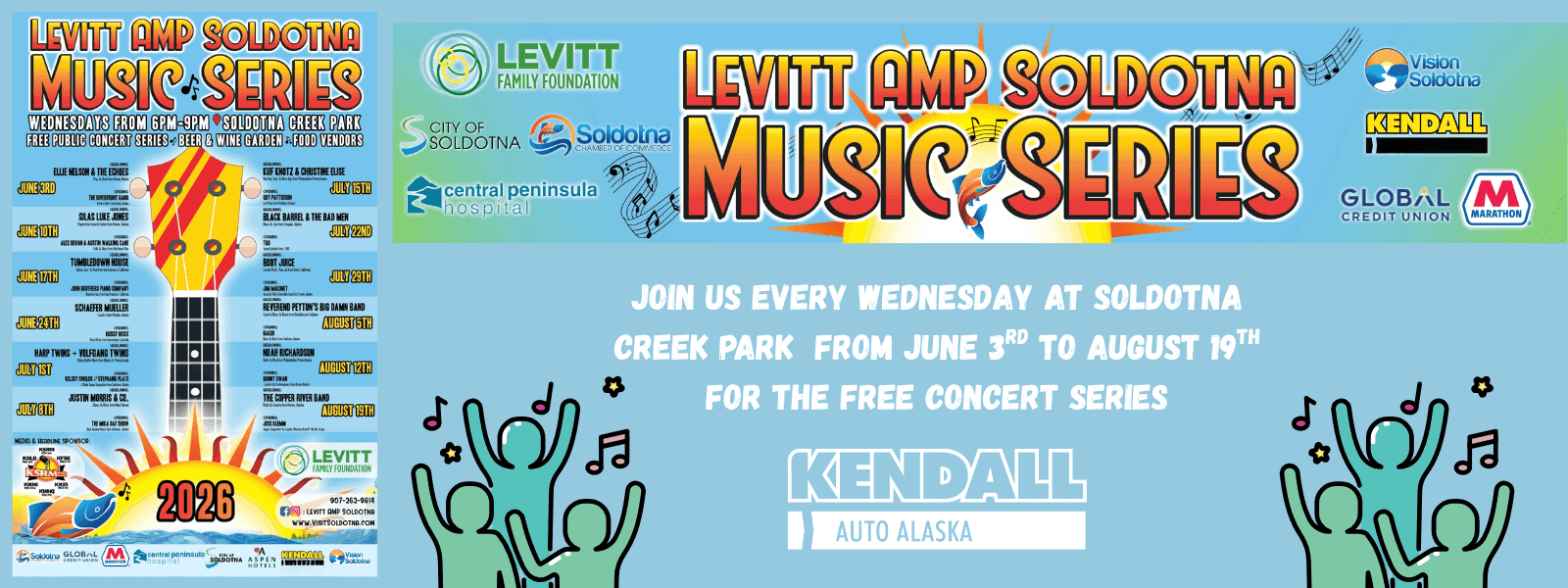 Levitt AMP Soldotna Music Series at Soldotna Creek Park