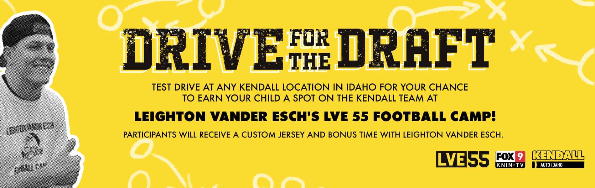Drive for the Draft - NFL Linebacker Leighton Vander Esch’s Football Camp