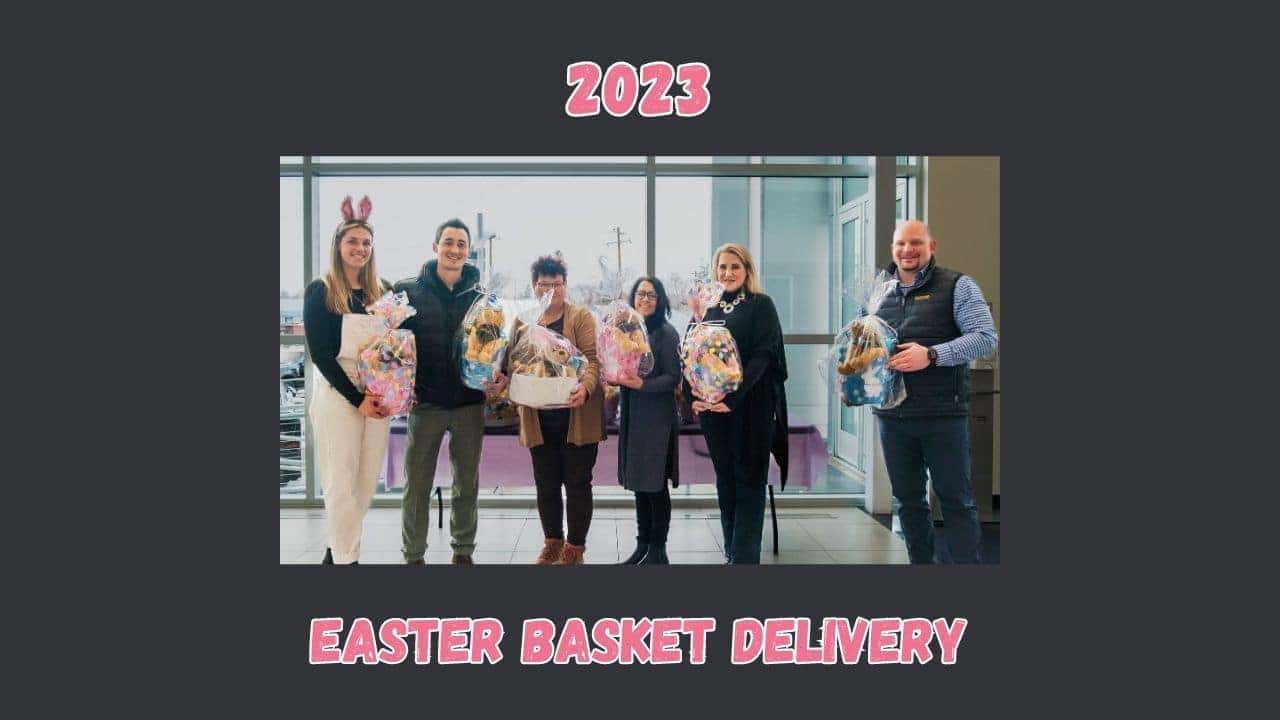 2023 Easter Basket Delivery in Bend Kendall Automotive Group