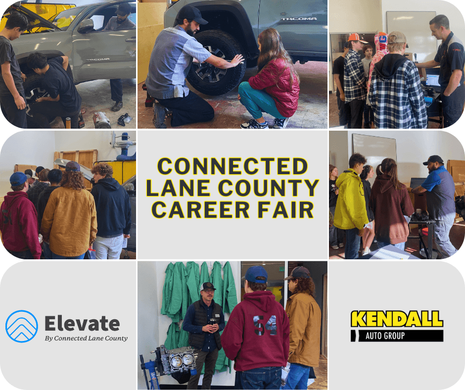 Kendall Eugene Meets 1K+ Students at Connected Lane County Career Fair