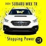 Brembo Brakes on the 2024 Subaru WRX TR in Eugene, OR