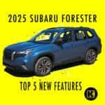 Features of the 2025 Subaru Forester in Eugene, OR