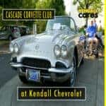 Cascade Corvette Club Car Show at Kendall Chevrolet in Eugene, OR