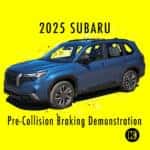 Anti-Collision Braking in New Subarus in Eugene, OR