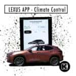 How to Save Climate Controls on the Lexus App in Eugene, OR