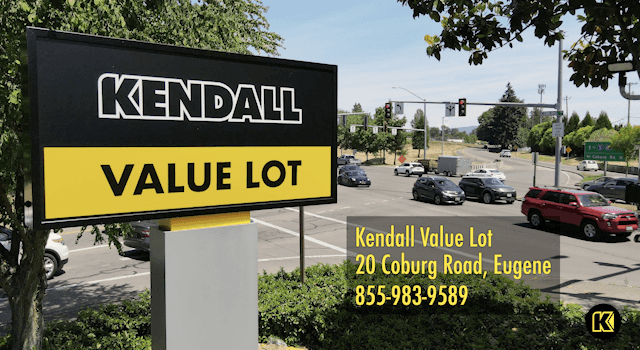 Kendall Value Lot in Eugene, OR