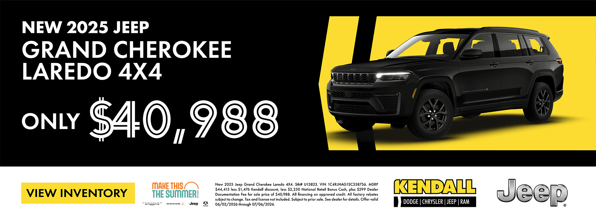 2 / 2 – 26615 soldod jun26 web banners_1920x705_Grand Cherokee Laredo 4X4.png