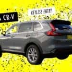 Keyless Entry in the 2024 Honda CR-V at Kendall Honda