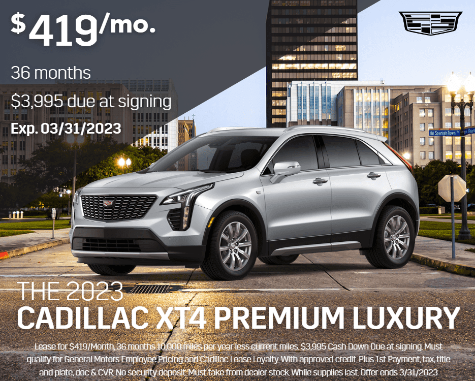 New 2023 Cadillac XT4 Luxury New 2023 Cadillac XT4 Premium Luxury