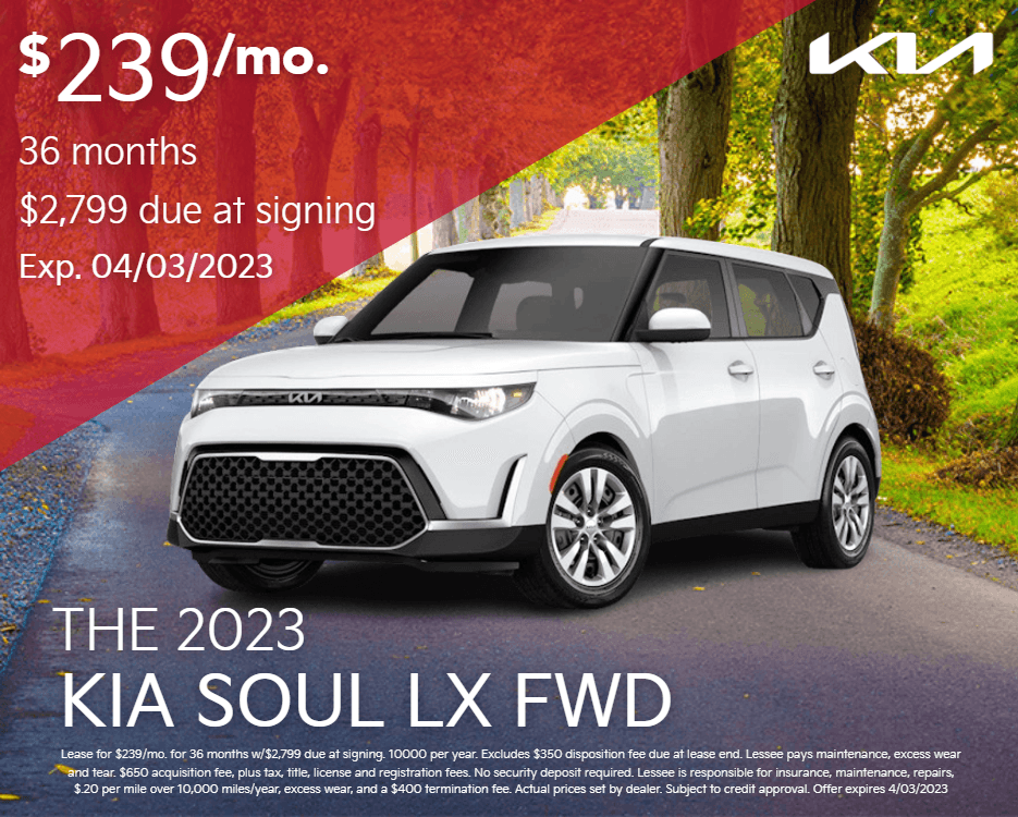 New 2023 Kia Soul LX FWD