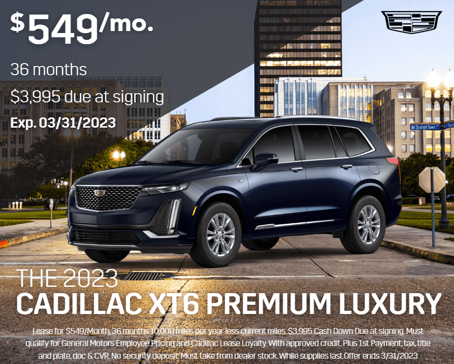 New 2023 Cadillac XT6 Premium Luxury 