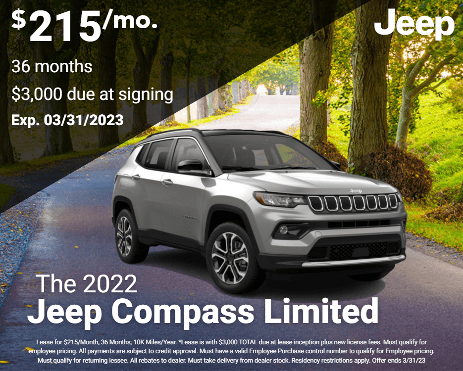 Walled Lake ~ New 2022 Jeep Compass Limited