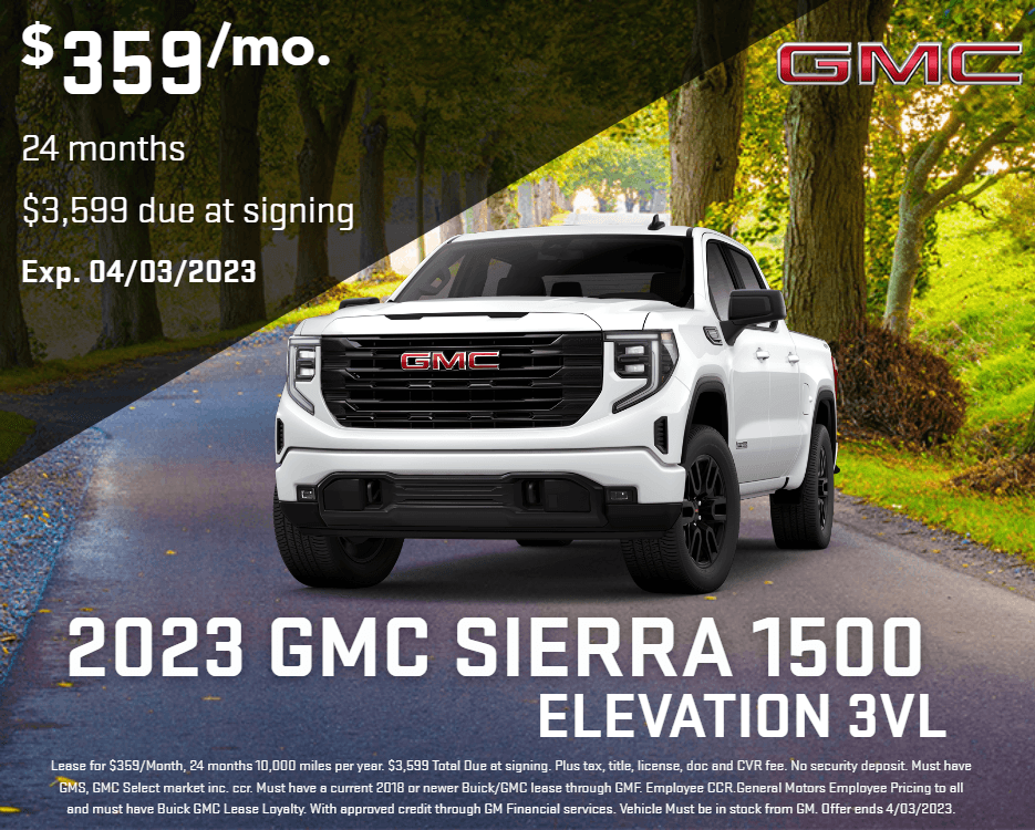 New 2022 GMC Sierra 1500 ELEVATION 3VL