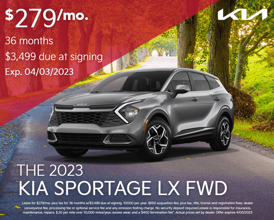 New 2023 Kia Sportage LX FWD