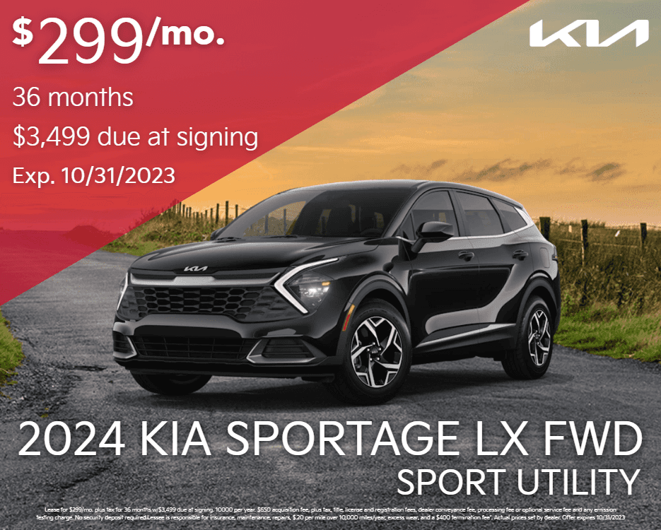 New 2024 Kia Sportage LX FWD
