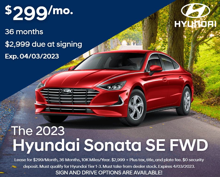 2023 Hyundai Sonata SE 4 Dr Sedan Automatic FWD