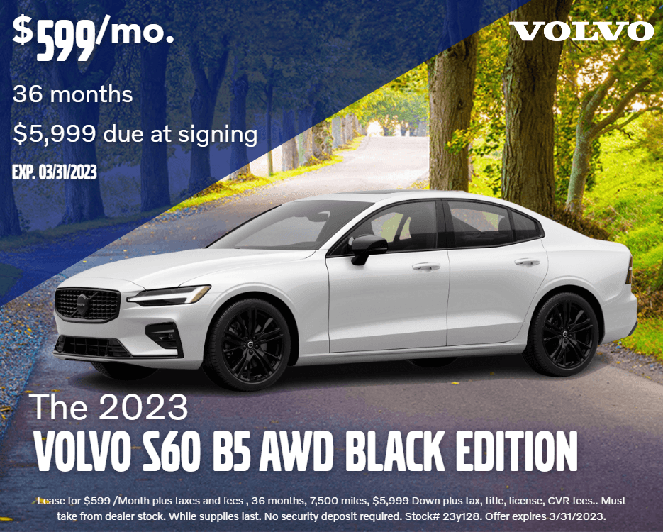 2023 Volvo S60 B5 FWD Core Dark