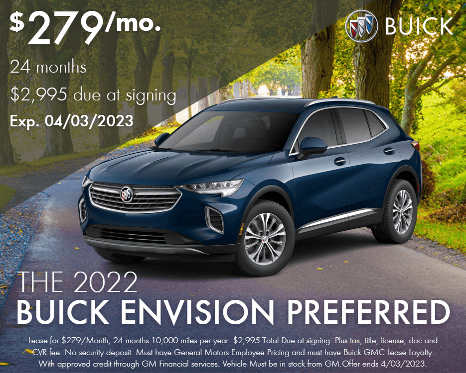 2022 Buick Envision Preferred FWD