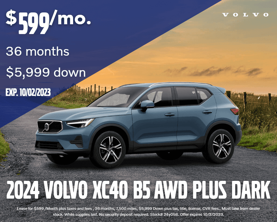 2024 Volvo XC40 B5 AWD Plus Dark 