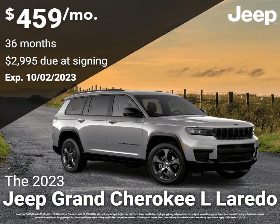 Fenton, Lansing, Walled Lake - 2023 Jeep Grand Cherokee L Laredo