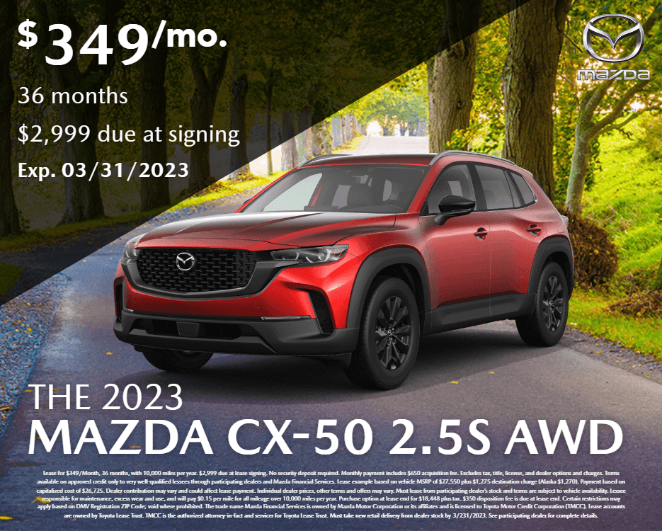 2023 Mazda CX-50 2.5 S (AWD / Automatic Transmission)