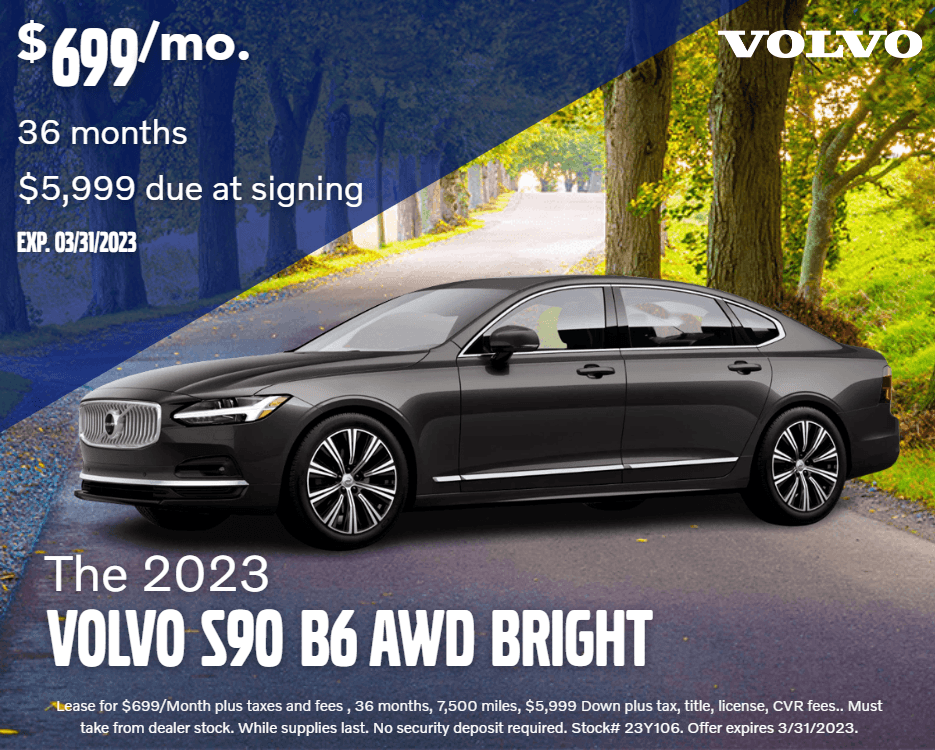 2023 Volvo S90 B6 Bright AWD
