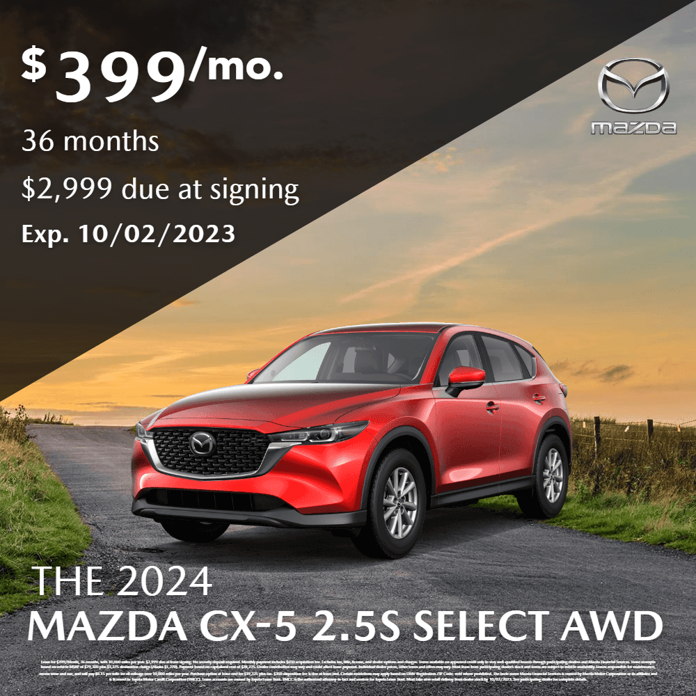 2024 Mazda CX-5 2.5 S Select (AWD / Automatic Transmission)