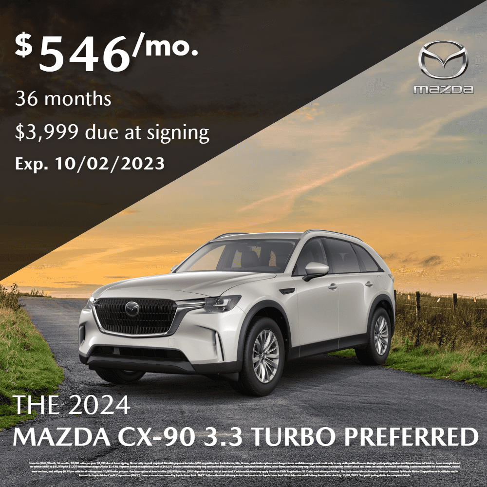 2024 Mazda CX-90 3.3 Turbo Select (AWD / Automatic Transmission)