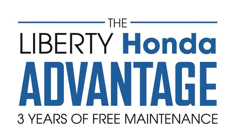 Liberty Honda Advantage 3 Years of Free Maintenance