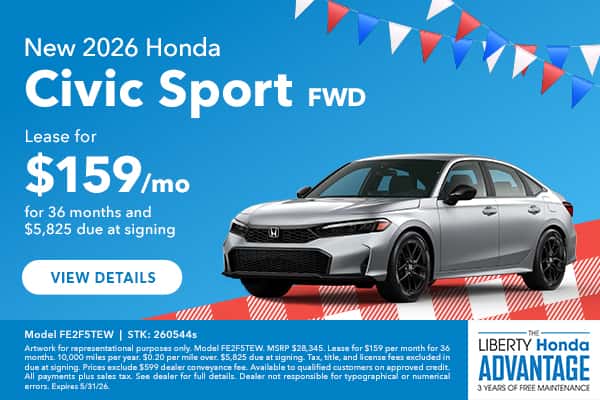 2026 Honda Civic Sport FWD